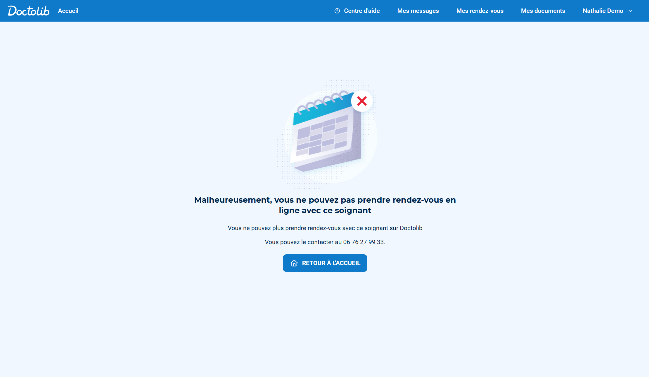 Vous ne pouvez pas prendre rendez-vous en ligne avec ce soignant.png