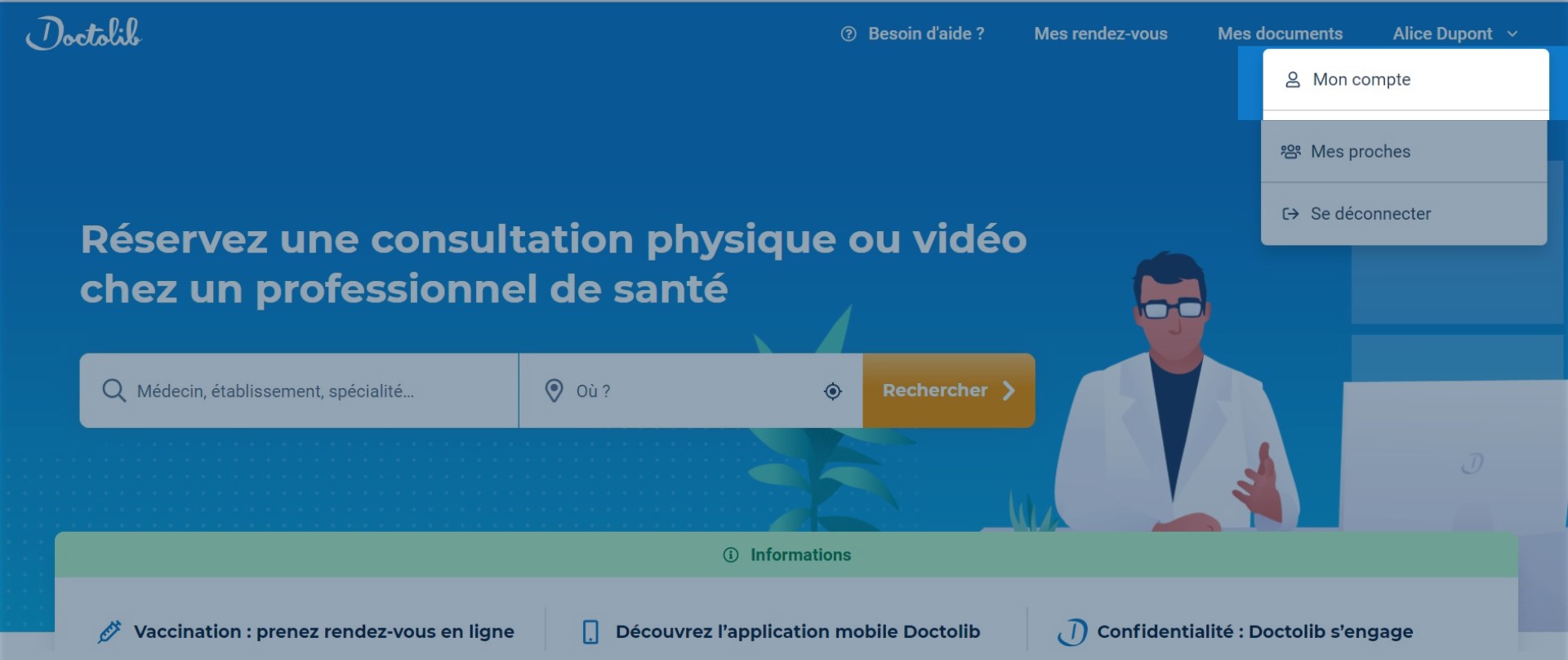 Créer Un Compte Doctolib – Doctolib